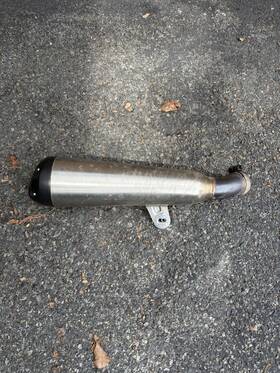 18518561330 Bmw Oem Rear Muffler / Exhaust Silencer Part #18518561330