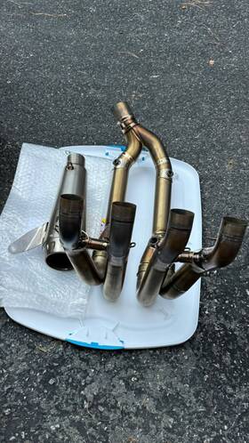 71204cp Bmw Arrow Exhaust Complete Competition Low Titanium/inox Racing S 1000 Rr 2020