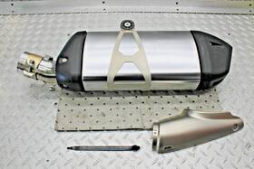 7811011 Bmw R1200gs Adventure - Oem Take Off Exhaust Pipe Muffler Silencer