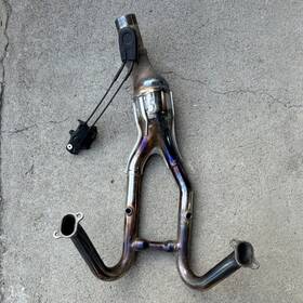 8555261 Bmw R1200gs Adventure Exhaust Header Muffler Pipe Chrome 2014-2018