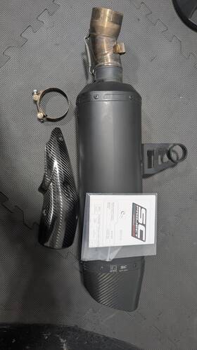 B30a-86mb Bmw R1250 Gsa Sc Project Exhaust Silencer