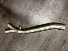 L-b10e3 Bmw Akrapovic Ss Link Pipe S 1000 Rr Fits 2015 2016 2017 2018