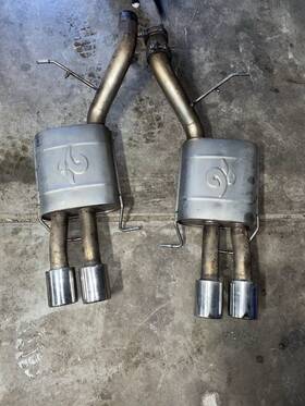 Tsbmwm5c06-003-a Bmw E60 M5 Tubi Remore Style Mufflers