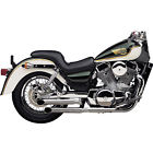 4165sc Boulevard - Slash Exhaust Cobra Slip- Cut