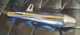 Tl-0713 British Customs Britsh Slip On Muffler Predator Left Side Thruxton 900