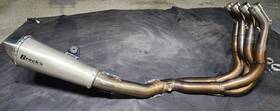 Brock Performance 571049 Kawasaki Zx14r Brocks Predator Titanium Full Exhaust
