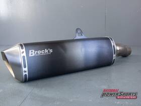 571244 Brock Performance 2018 - 2021 Kawasaki Ninja H2 Sx Se Brocks Slip On Exhaust