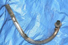 A50c-191 Bsa A50c 1970 # Header Muffler