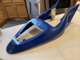 M0664-02a8 Buell 1125r Red Seat Tail Section 08-10