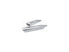 550-0001 Caps Slip- Mufflers Oval Spo Chrome