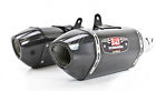 1117202 Carbon Dual Mufflers Slip- - -77 Fiber Yoshimura