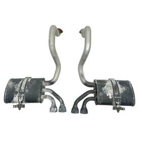 10406503 Chevrolet 97-04 Corvette C5 Rear Left Right Exhaust Mufflers Set Of 2 Oem 27k
