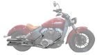2880782-156 Chrome Motorcycle Indian Exhaust Slip- 1 Scout Stage Oem