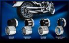 Rcx218c-20e Chrome " Slip Rcx 3 Mufflers Rc Components Dynas Harley