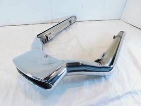 95-9964r Cobra Harley Road King And Electra Glide 2 Into 1 Slip On Exhaust Pipe Mufflers