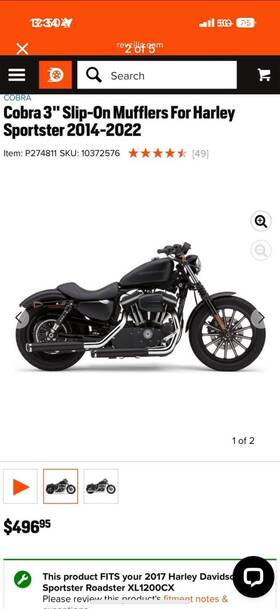 P274811 Cobra Sportster Slip On S