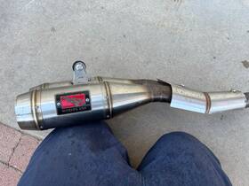 Wt675-s Competition Werkes Dual Slip On Exhaust For 06-12 Triumph Daytona 675