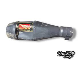 Wy605-bv Competition Werkes Black Velvet Gp Slip On Exhaust Yamaha R6 And R6s