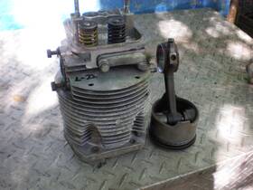 887241 Cushman Omc Truckster Haulster Left Side Driver 22hp Cylinder Jug And Piston
