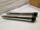 Cw3084 Engine Tech Chr Slip On Mufflers Harley Touring Slash Down