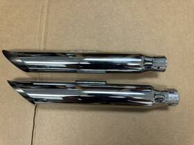 Mhd-344 Cycle Shack Harley Mhd-134a Muffler Exhaust Silencer Pipe Slip On