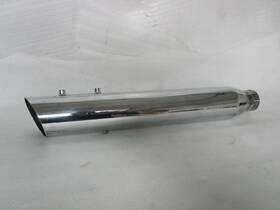 507-32bg D&d 95-06 Harley Touring Boarzilla Back-cut Ghost 2-into-1 Slip-on Muffler