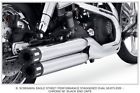 80674-08a Davidson Mufflers Screamin Dual Staggered Eagle Harley Slip-
