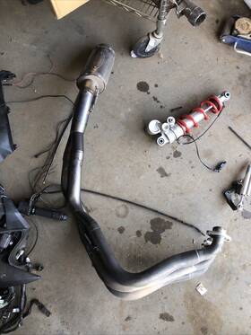 Delkevic 843789106941 2001-2003 Suzuki Gsxr 600 Sato Full Racing Exhaust Header