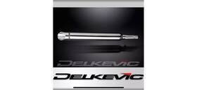 Delkevic 843789127403 Suzuki S40 Boulevard Ls650 Savage 1986-2019 21 Inch Stainless Muffler Slash Cut Tip