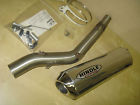Gps142ovmx Drz454soss Rmz450sm Hindle Exhaust Steel Aluminum Oval - Supermotard Muffler Midpipe