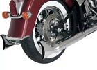 Ds-200133 Samson New Chrome Silver Bullet Fishtail Mufflers For Crossover Headers