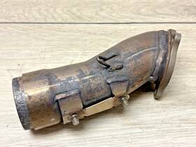 16013674a Ducati 16013672a 848 1098 Superbike Oem Vertical Head Muffler Exhaust Pipe Manifold