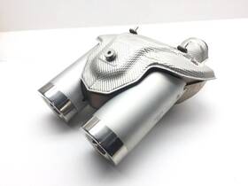 207459 Ducati Muffler Can Exhaust Pipe 2006 Multistrada 620 Dark 2186a