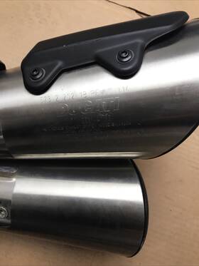 513.2.202.13 Ducati 15-16 Diavel Exhaust Muffler Silencer Oem