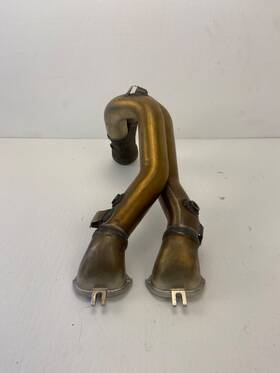 57014863b Ducati Panigale V4 / V4s Front Exhaust Header Pn Fits 2018 2019