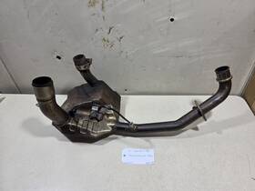 572.1.154.2b Ducati 2012 Hypermotard 796 Exhaust Pipe Belly Muffler Converter #825.1-78
