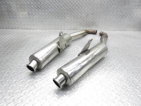 57310465b Ducati 1998 97-03 St2 Exhaust Muffler Pipe Silencer Baffle Pair Set