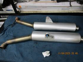 57310881a Ducati 2004 04-06 St3 Sport Touring Oem Exhaust Mufflers Pipes Cans Silencers B