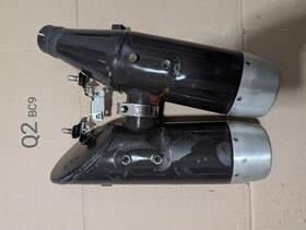 57411051a Ducati 57311051a Hypermotard 1100 Exhaust Silencers Pair