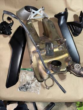 57312391ba Ducati Panigale V2 2021 Genuine Oem Stock Exhaust Mufflers Shield S Servo
