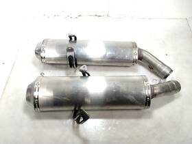 57313171a Ducati 2011 Superbike 848 1098 1198 Left And Right Exhaust Muffler Pipes