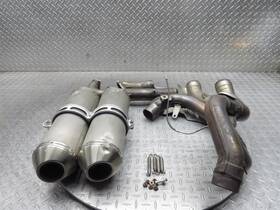 57313242a Ducati 2012 11-15 848 Streetfighter Oem Exhaust Mufflers Silencer Pipes Headers