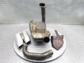 57313482a Ducati 2013 13-14 Multistrada 1200s Touring Exhaust Muffler Chamber Union Pipe