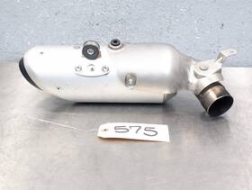 57414582a Ducati 2019 Hypermotard 950 Oem Left Side Rear Exhaust Pipe Muffler Silencer