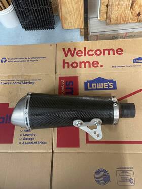 96311608b Ducati Termignoni Hypermotard 796 Replacement Muffler For Race Exhaust