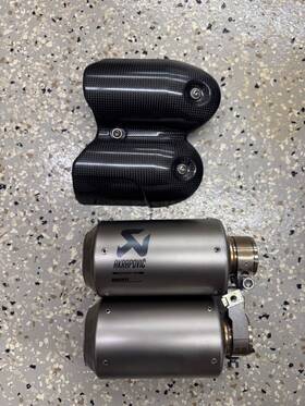 96413761aa Ducati Supersport 950 950s Approved Silencer Akrapovic Exhaust Slip On Muffler