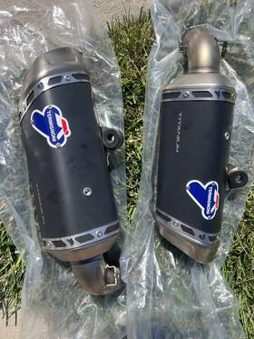 96481563a Ducati Genuine Hypermotard 950 S Sp Rve Termignoni Titanium Exhaust 2019 To 2025