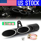 Erg768789 Meco Usa Two Hole Aluminum Motorcycle Exhaust Tail Pipe Muffler