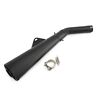 Exh-075-blk Areyourshop Black Upsweep Slip On Exhaust Muffler Fit For Honda