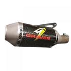 Exy-15r1-cbtc No Name Graves Motorsports Cat Back Exhaust Ca Fiber Yamah